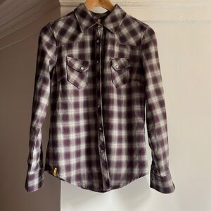 Lolë flannel shirt size 6 - camping/hiking